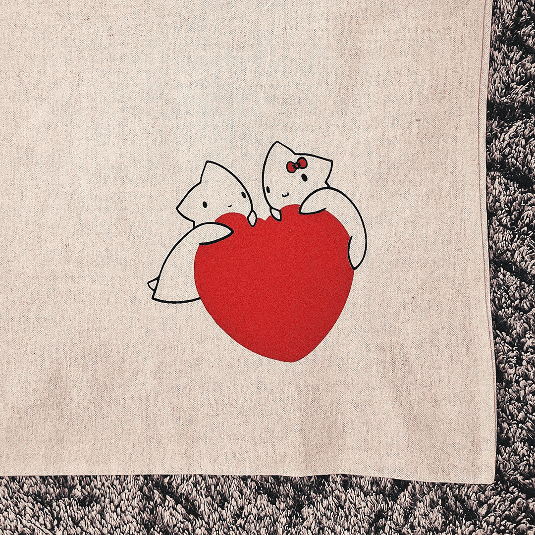 Floating Love Totebag